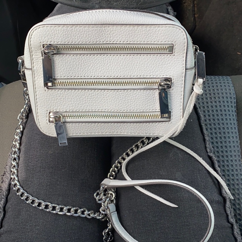 Rebecca Minkoff white crossbody